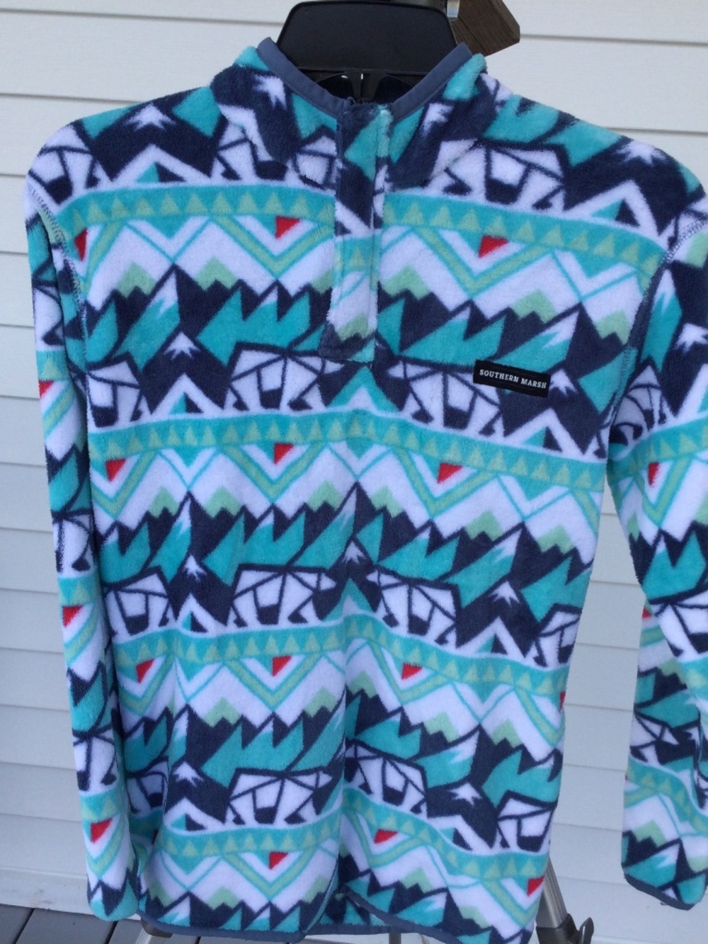 Southern Marsh 3/4 Zip Jacket, Size Small
